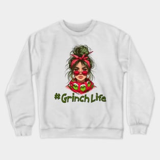 Grinch Life Crewneck Sweatshirt